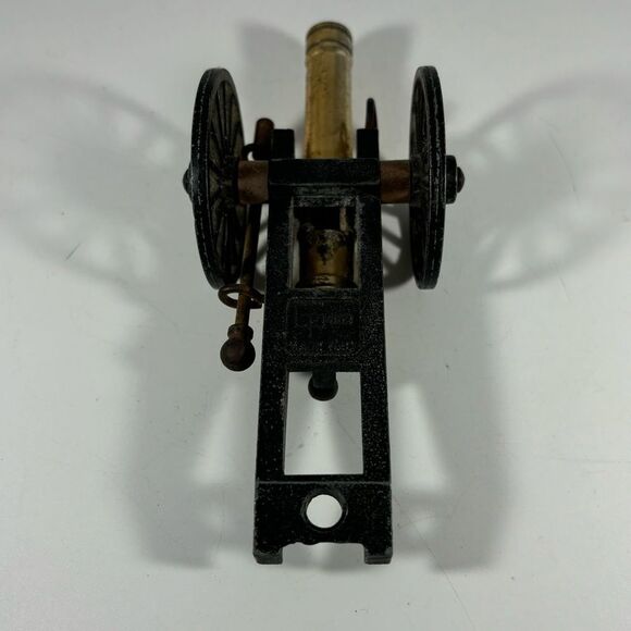 Vintage GP382 Toy Cast Iron Brass‎ Cap Cannon Made in Italy - Picture 5 of 7